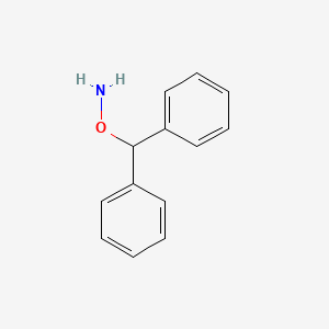 molecular formula C13H13NO B3048650 O-benzhydrylhydroxylamine CAS No. 1782-38-3