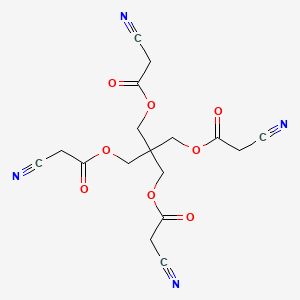 Pentaerythritol tetrakis (cyanoacetate)