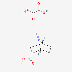 (1R,2R,4S)-rel-Methyl 7-azabicyclo[2.2.1]heptane-2-carboxylate oxalate