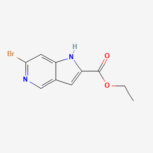 Ethyl 6-bromo-1H-pyrrolo[3,2-c]pyridine-2-carboxylate