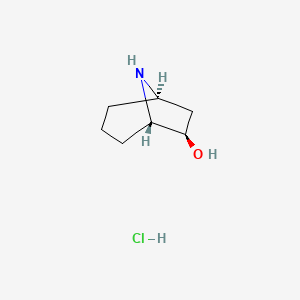 (1R,5S,6R)-rel-8-Azabicyclo[3.2.1]octan-6-ol hydrochloride