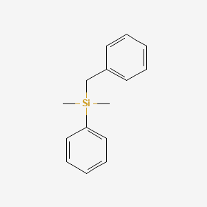 molecular formula C15H18Si B3048673 Benzyl-dimethyl-phenyl-silane CAS No. 17938-20-4
