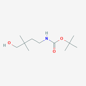 4-(t-Butoxycarbonylamino)-2,2-dimethylbutanol