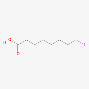 molecular formula C8H15IO2 B3048678 Octanoic acid, 8-iodo- CAS No. 1795-61-5