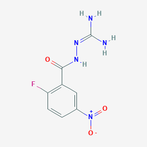 2-(2-Fluoro-5-nitrobenzoyl)hydrazinecarboximidamide