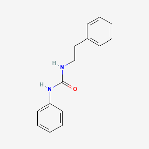 molecular formula C15H16N2O B3048694 1-Phenethyl-3-phenylurea CAS No. 18006-56-9