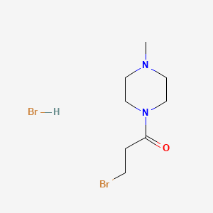 3-Bromo-1-(4-methylpiperazin-1-yl)propan-1-one hydrobromide