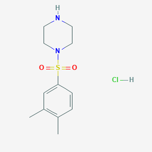1-(3,4-Dimethylbenzenesulfonyl)piperazine hydrochloride