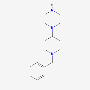 molecular formula C16H25N3 B3048741 1-(1-Benzyl-piperidin-4-yl)-piperazine CAS No. 180532-65-4