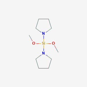 Pyrrolidine, 1,1'-(dimethoxysilylene)bis-