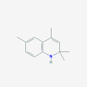 molecular formula C13H17N B3048763 2,2,4,6-四甲基-1,2-二氢喹啉 CAS No. 1810-78-2