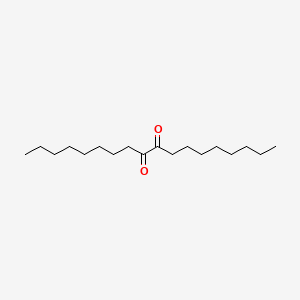 molecular formula C18H34O2 B3048823 9,10-十八烷二酮 CAS No. 18229-30-6