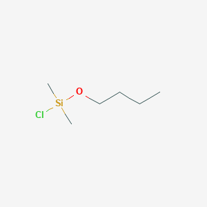 molecular formula C6H15ClOSi B3048834 二甲基丁氧基氯硅烷 CAS No. 1825-72-5