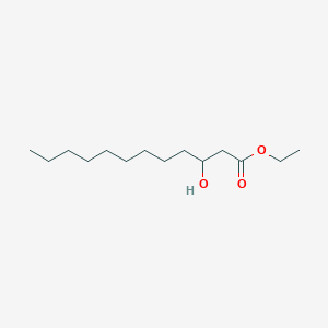 molecular formula C14H28O3 B3048853 3-羟基十二烷酸乙酯 CAS No. 183613-15-2