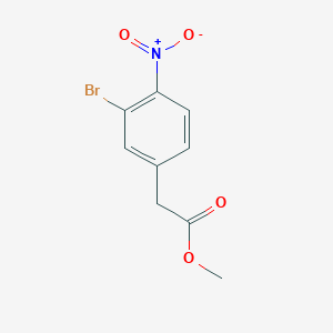Methyl 2-(3-bromo-4-nitrophenyl)acetate