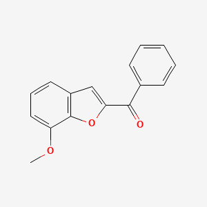 (7-Methoxy-1-benzofuran-2-yl)(phenyl)methanone