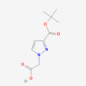 [3-(tert-butoxycarbonyl)-1H-pyrazol-1-yl]acetic acid