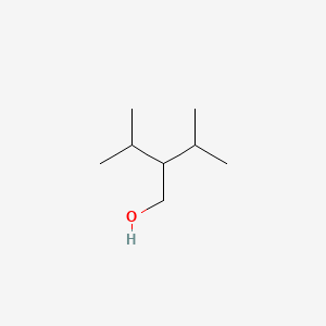molecular formula C8H18O B3048914 3-Methyl-2-(propan-2-yl)butan-1-ol CAS No. 18593-92-5