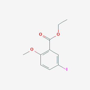 molecular formula C10H11IO3 B3048942 Ethyl 5-iodo-2-methoxybenzoate CAS No. 187396-76-5