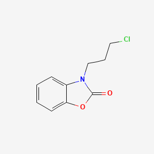 2(3H)-Benzoxazolone, 3-(3-chloropropyl)-