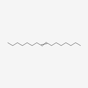 molecular formula C16H32 B3048976 Hexadec-8-ene CAS No. 18899-20-2