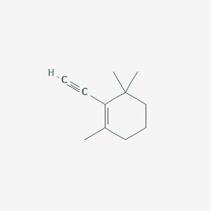 molecular formula C11H16 B3048984 2-乙炔基-1,3,3-三甲基环己-1-烯 CAS No. 1892-05-3