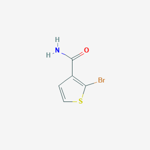 molecular formula C5H4BrNOS B3048993 2-Bromothiophene-3-carboxamide CAS No. 189330-06-1