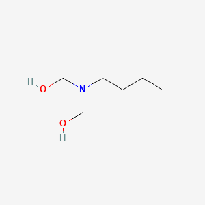 molecular formula C6H15NO2 B3048997 (Butylazanediyl)dimethanol CAS No. 18936-93-1