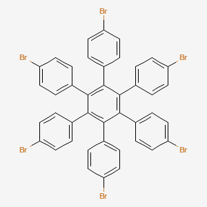 molecular formula C42H24Br6 B3049018 Hexakis(4-bromophenyl)benzene CAS No. 19057-50-2