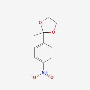 2-Methyl-2-(4-nitrophenyl)-1,3-dioxolane