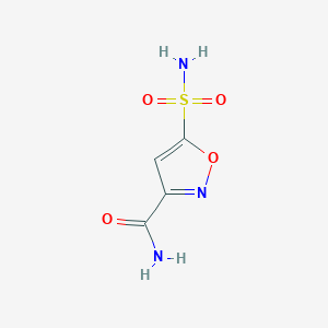 5-Sulfamoyl-1,2-oxazole-3-carboxamide
