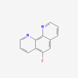 molecular formula C12H7FN2 B3049057 5-Fluoro-1,10-phenanthroline CAS No. 191861-19-5