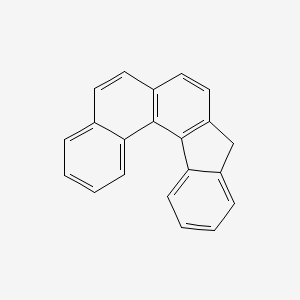 molecular formula C21H14 B3049061 9h-Indeno[2,1-c]phenanthrene CAS No. 192-87-0