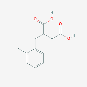 molecular formula C12H14O4 B3049077 2-Methylbenzylsuccinic acid CAS No. 19263-11-7