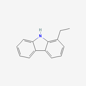 molecular formula C14H13N B3049079 1-Ethyl-9H-carbazole CAS No. 19275-57-1