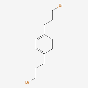 molecular formula C12H16Br2 B3049098 1,4-双(3-溴丙基)苯 CAS No. 19417-59-5
