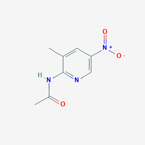 molecular formula C8H9N3O3 B3049115 N-(3-甲基-5-硝基吡啶-2-基)乙酰胺 CAS No. 194723-21-2