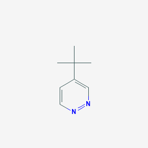 molecular formula C8H12N2 B3049118 4-tert-Butylpyridazine CAS No. 194865-86-6
