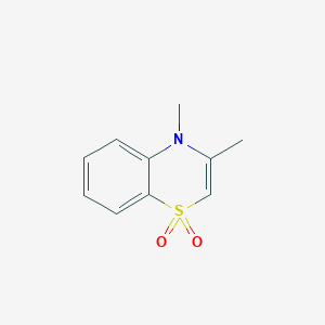 3,4-Dimethyl-(4H)1,4-benzothiazine-1,1-dioxide