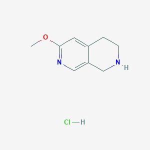 6-Methoxy-1,2,3,4-tetrahydro-2,7-naphthyridine hydrochloride