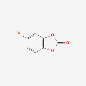 molecular formula C7H3BrO3 B3049140 5-Bromobenzo[d][1,3]dioxol-2-one CAS No. 195372-56-6