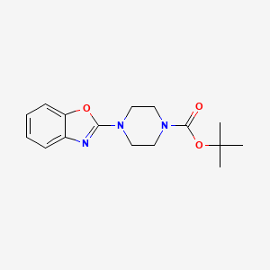 Tert-butyl 4-(1,3-benzoxazol-2-yl)piperazine-1-carboxylate