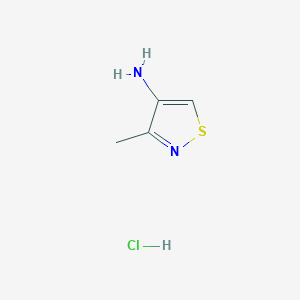 3-Methylisothiazol-4-amine hydrochloride