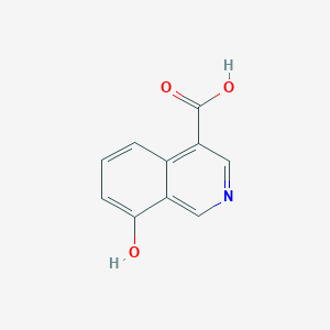molecular formula C10H7NO3 B3049161 8-羟基异喹啉-4-羧酸 CAS No. 1958106-10-9