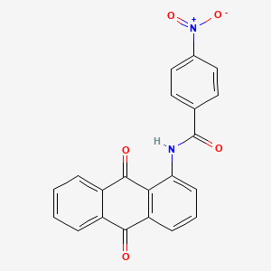 Benzamide, N-(9,10-dihydro-9,10-dioxo-1-anthracenyl)-4-nitro-
