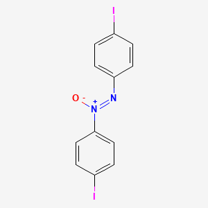 molecular formula C12H8I2N2O B3049166 Diazene, bis(4-iodophenyl)-, 1-oxide CAS No. 19618-18-9