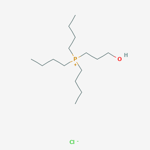 Tributyl(3-hydroxypropyl)phosphanium chloride