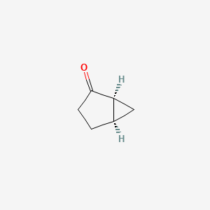 molecular formula C6H8O B3049174 (1S,5R)-双环[3.1.0]己烷-2-酮 CAS No. 196488-92-3