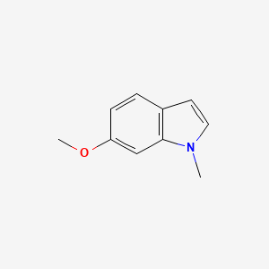 molecular formula C10H11NO B3049181 6-methoxy-1-methyl-1H-indole CAS No. 1968-17-8