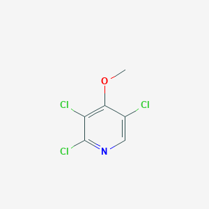 molecular formula C6H4Cl3NO B3049185 2,3,5-三氯-4-甲氧基吡啶 CAS No. 1970-42-9